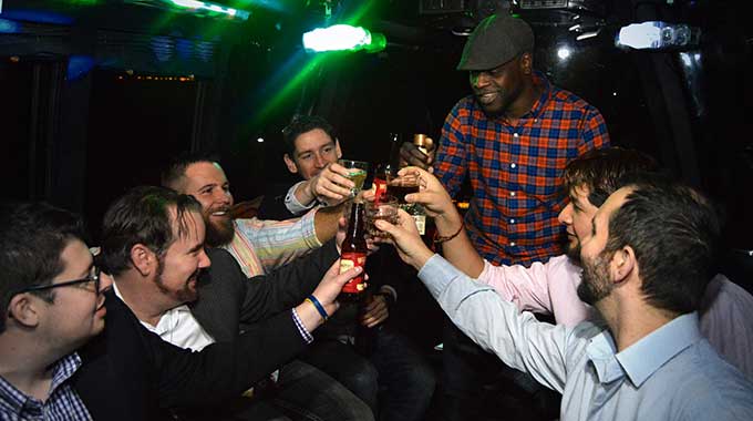 Bachelore Party Bus